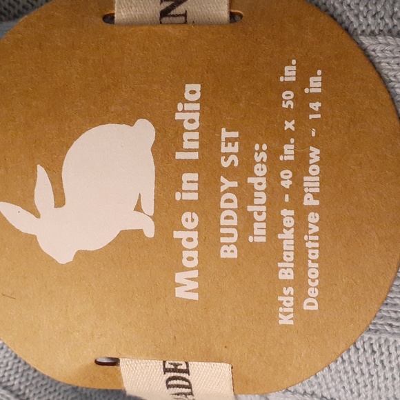 BUDDY BUNNY N BLANKLET SET NEW - Picture 6 of 8